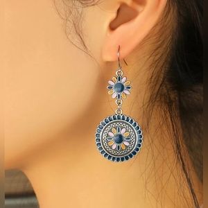 Boho Flower Earrings New Women's Fashion Jewelry